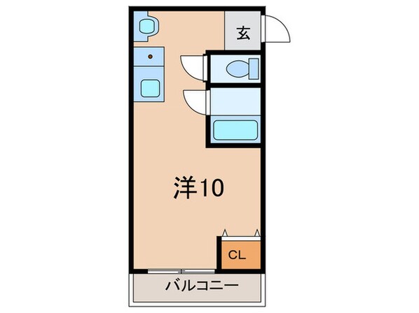 ハイツ２１の物件間取画像